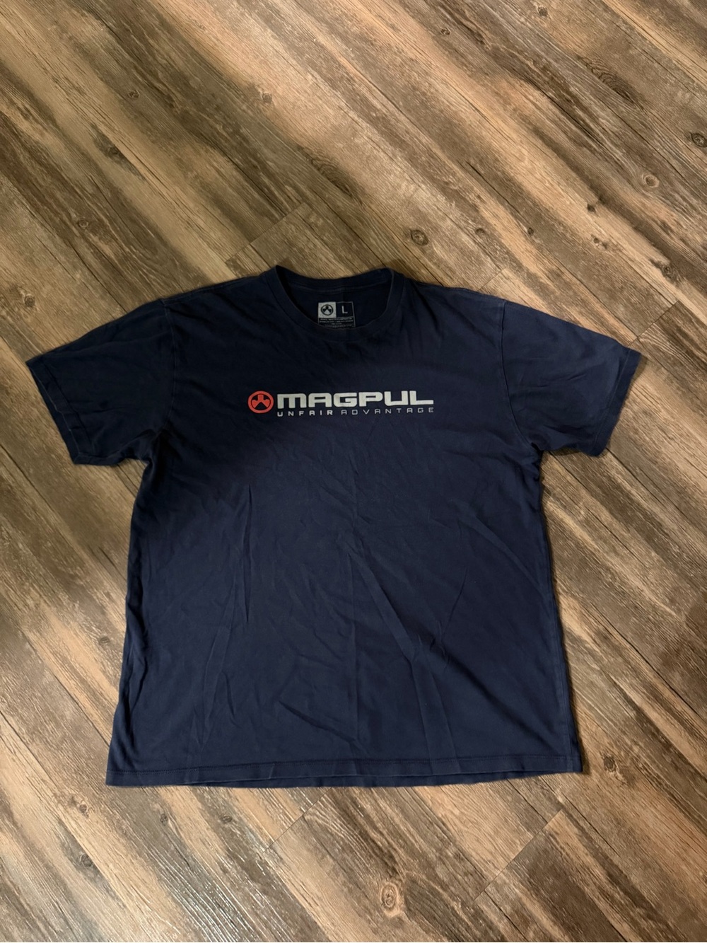 Magpul Men's Navy Short-Sleeve Logo Tee